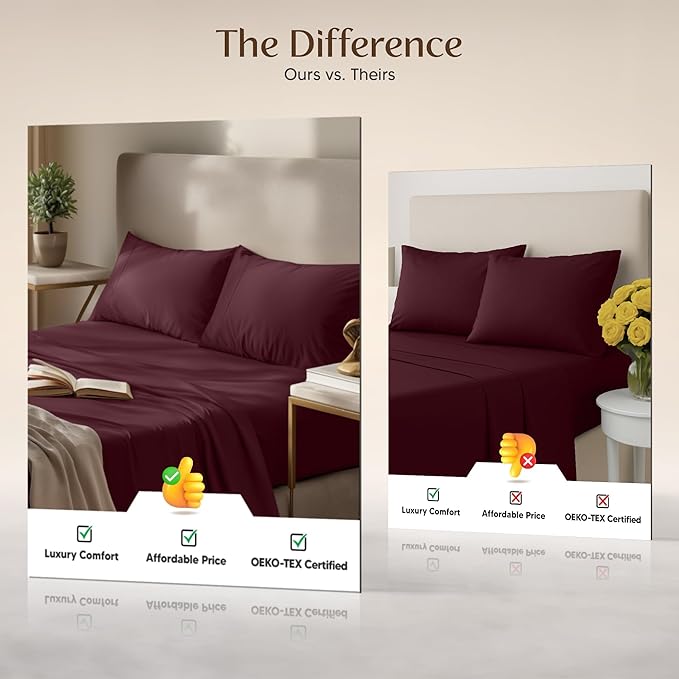 Utopia Bedding Twin XL Sheet Set – 3 Piece Bed Sheets - Image 6