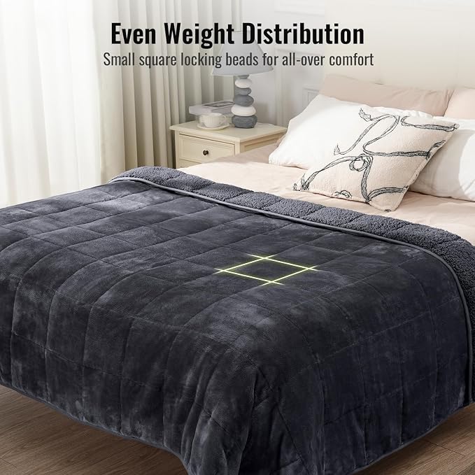 Uttermara Weighted Blankets for Adults Full Size, 12lbs 48x72 inches Blanket - Image 7