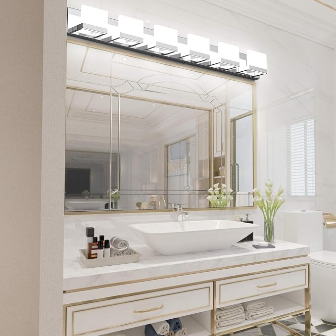 Tipace Modern 6 Lights LED Vanity Light - Image 4