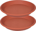 2 Pack of 22 inch Extra Large Plant Saucer, Extra-Deep 3.4" Plant Tray by Unknown