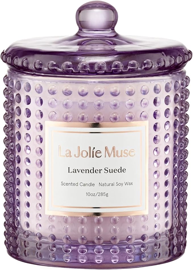 LA JOLIE MUSE Lavender Suede Candle by LaJol%C3%ADeMuse