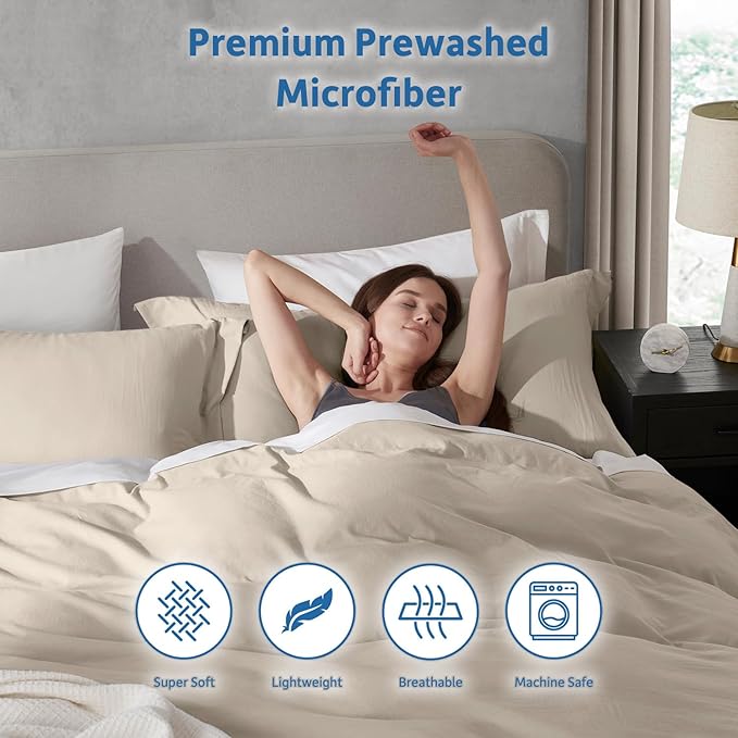 Nestl Linen Duvet Cover Queen Size - Image 6