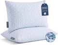 Meoflaw Adjustable Memory Foam Bed Pillows:King Size Shredded Foam Pillow Set by Meoflaw