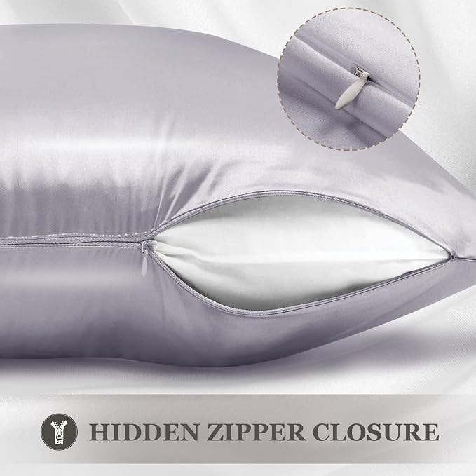 Adubor Silk Pillowcase 2 Pack for Hair and Skin - Image 4