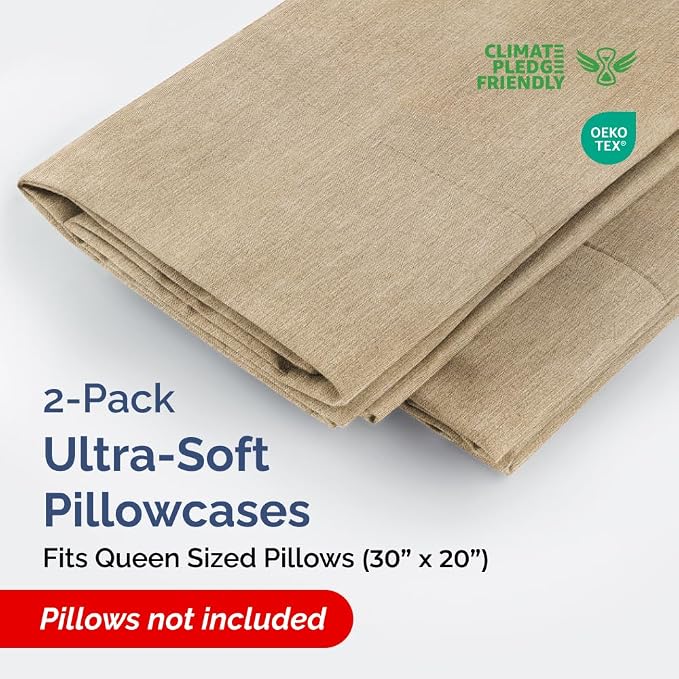 Queen Pillow Cases Set of 2 - Image 2