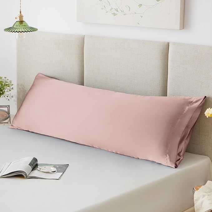 Love's cabin Satin Body Pillowcase 20x54, Cooling Pillow Cover - Image 7