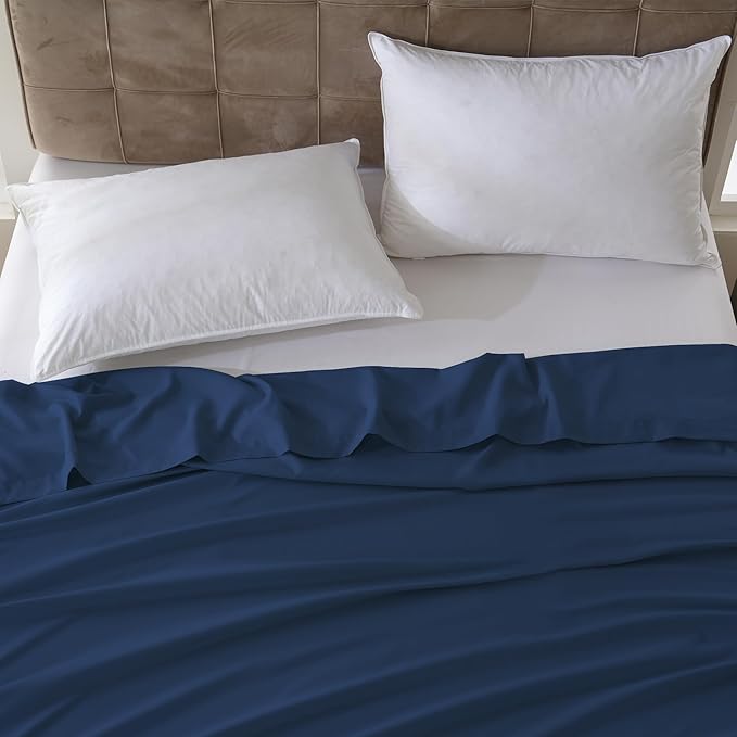 ZPECC Bulk Flat Sheets Only King Size 6 Pack, Easy Sort Top Bed Sheet by - Image 7