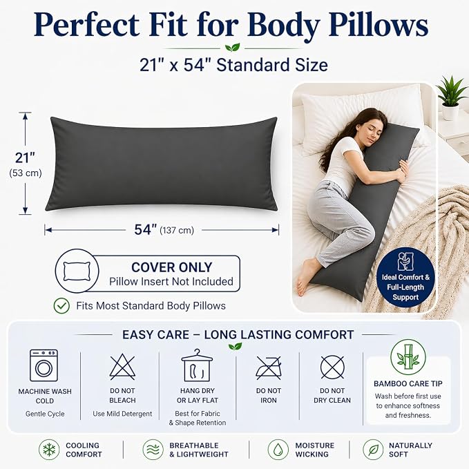 evoLive Rayon derived from Bamboo Material Cooling Breathable Pillow - Image 7