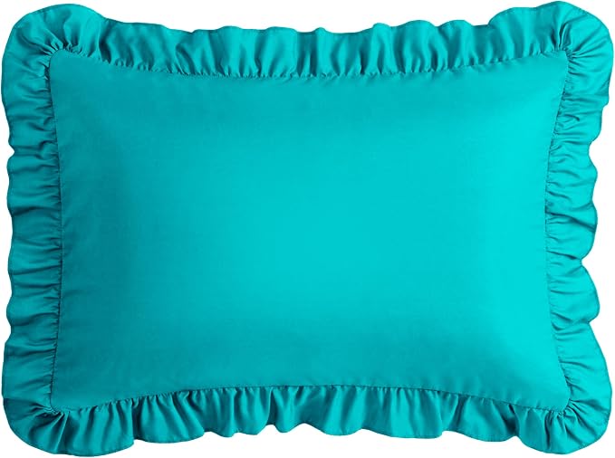 KKJIAF Ruffle Body Pillow Cases Set of 1, Ruffled Pillow Covers - Image 7