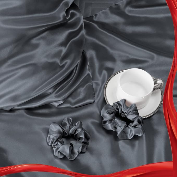 Satin Pillowcase for Hair 2pc, Similar to Silk Pillow Cases, Easier Care Than - Image 6