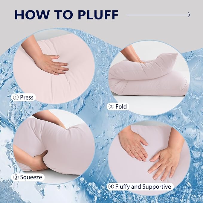 DOWNCOOL Large Body Pillow Insert - Image 6