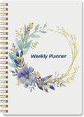 Undated Weekly Planner- Weekly Goals Notebook, A5 To Do List Planner, Habit by KAICNPAPER