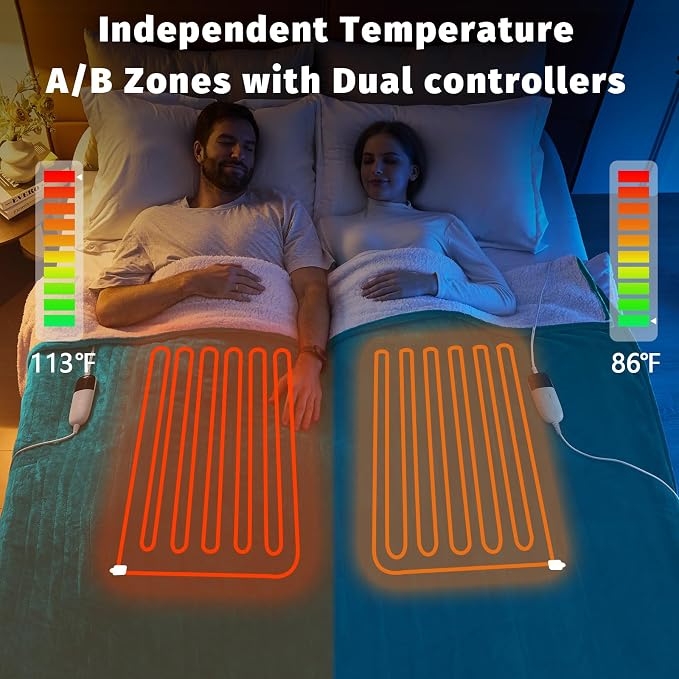 Heated Electric Blanket King Size - Image 2