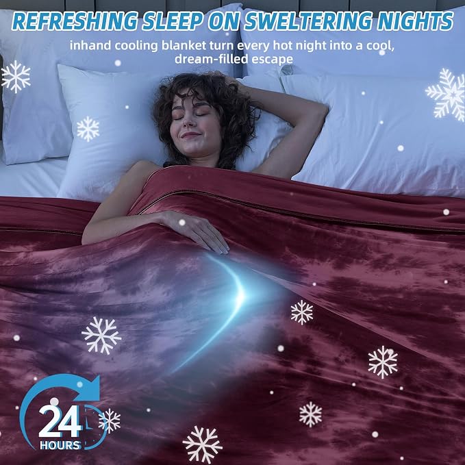 inhand Cooling Throw Blanket, Cooling Blankets - Image 7
