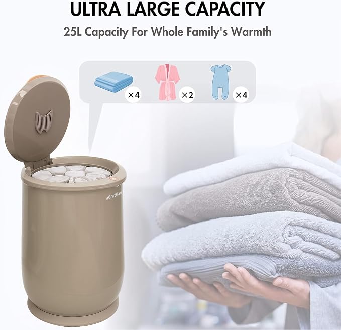 Towel Warmers Ultra Large Capacity Bucket Style 450W - Image 2