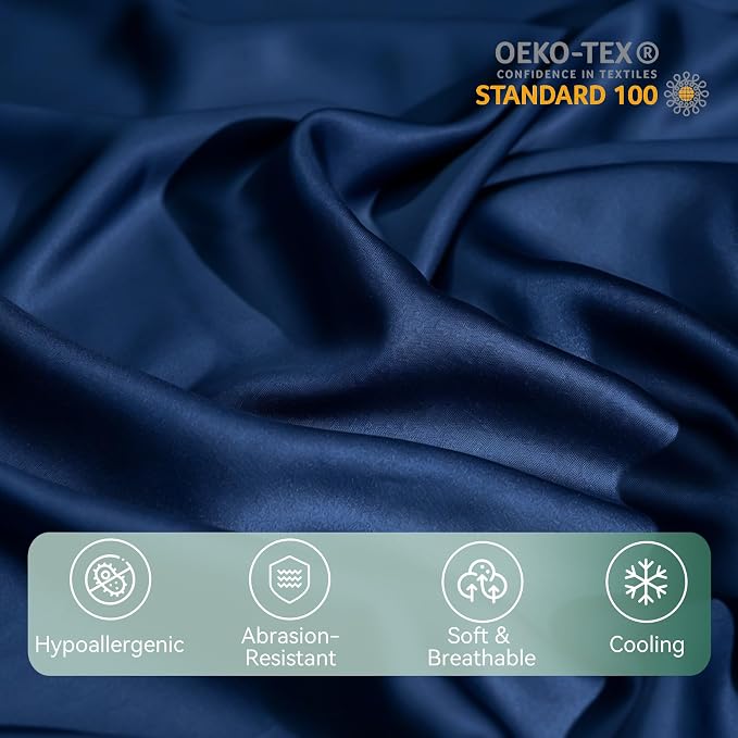 Cooling Curved Pillowcase for Side Sleeper Pillow - Image 7