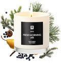Lulu Candles | Fresh Morning Air | Luxury Scented Soy Jar Candle | Hand Poured by LULUCANDLES
