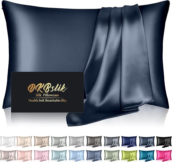 Mulberry Silk Pillow Cases Queen Size, Silk Pillowcase by HOME