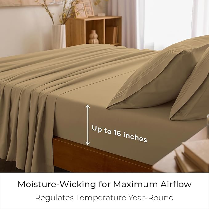Mellanni King Sheets Set - Image 4