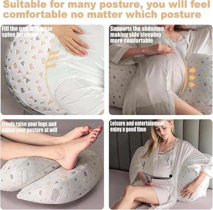 Pregnancy Pillows for Sleeping, Maternity Pillow for Pregnant Women, Support - Image 5