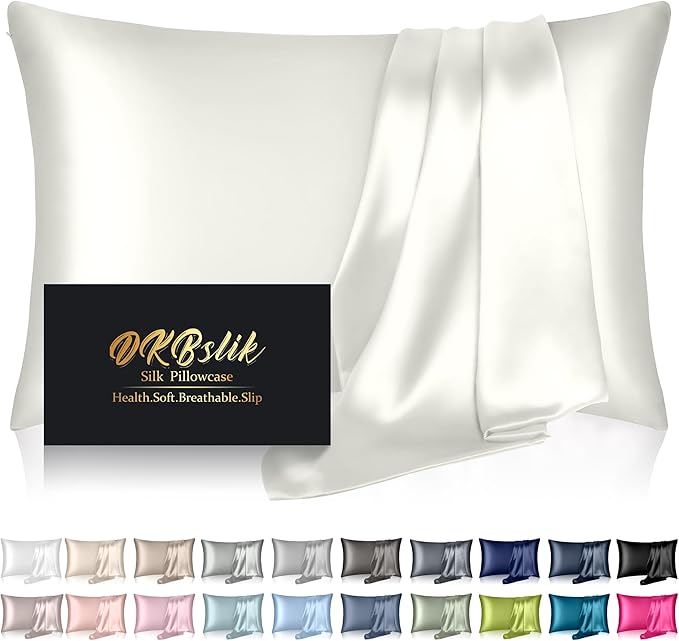 Mulberry Silk Pillow Cases King Size, Silk Pillowcase by HOME