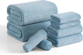 8 Piece Bath Towel Set |2 Oversized Large Bath Sheet, 2 Hand Towels, 4 by JessyHome