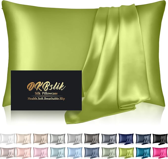 Mulberry Silk Pillow Cases Queen Size, Silk Pillowcase by HOME