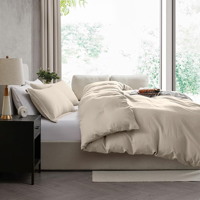 Nestl Linen Duvet Cover Queen Size - Image 7