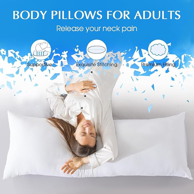 SHOUREN Cotton Body Pillow Insert - Image 4
