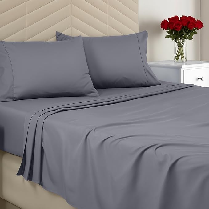 Utopia Bedding Queen Sheet Set – Brushed Microfiber – Ultra Soft Bed Sheets - Image 2
