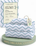 LANE LINEN 100% Organic Cotton Twin Size Bed Sheets, Fully Elasticized by LaneLinen