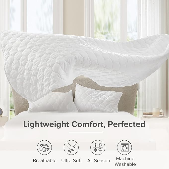 Comfort Spaces Twin Quilt Set Modern Reversible Ogee Coverlet Twin Bedding Set - Image 3