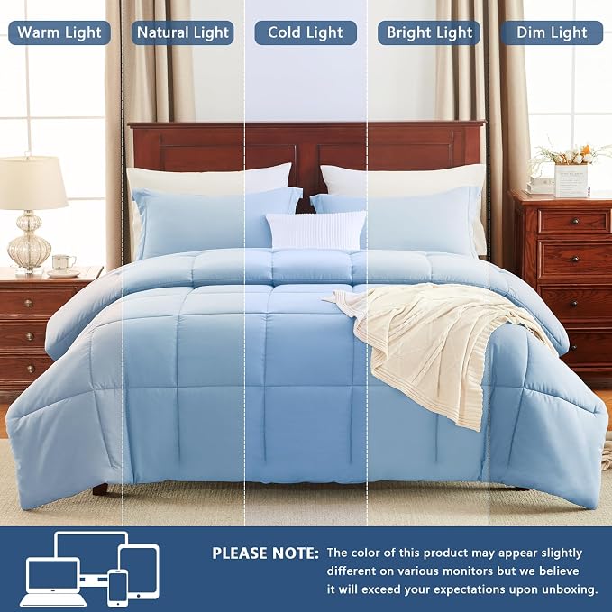 CozyLux King Size Comforter Set - Image 5