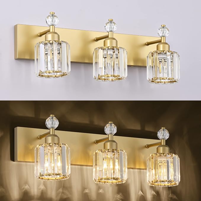 PRESDE Crystal 3 Light Vanity Light - Image 6