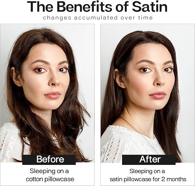 MR&HM Satin Body Pillow Cover, Soft and Breathable Body Pillow Case - Image 2