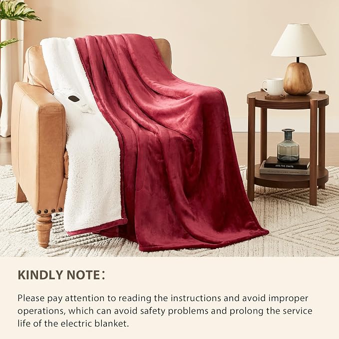 Homemate Electric Heated Blanket King Size - Image 6