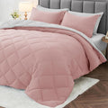 MUXHOMO 7 Pieces Full Comforter Set, Reversible Bed in a Bag Full Size by MUXHOMO