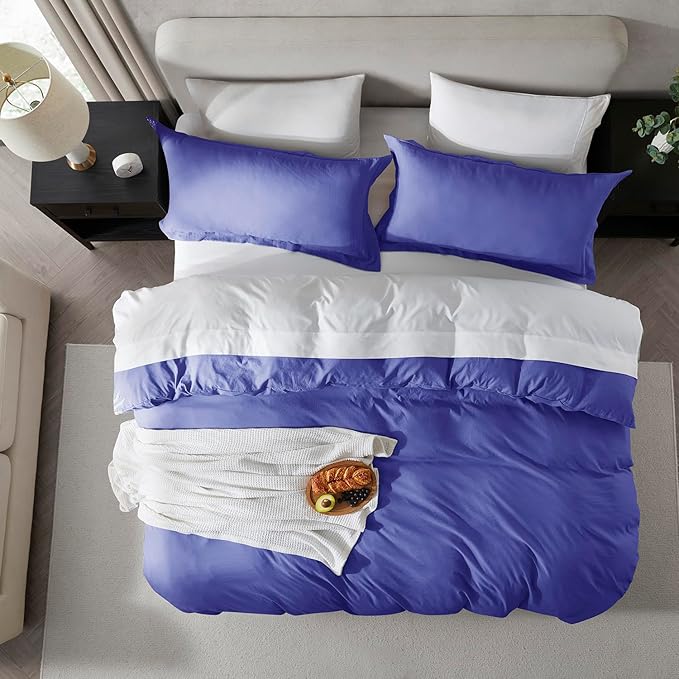 Nestl Royal Blue Duvet Cover King Size - Image 5