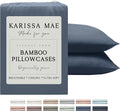 Karissa Mae Cooling Bamboo Viscose King Size Pillowcase Set | 100% FSC by KARISSAMAE