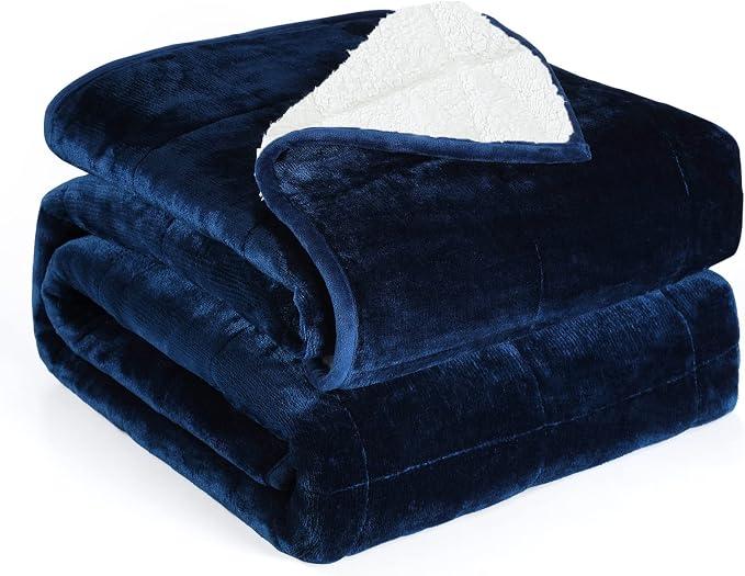 Alomidds Weighted Blanket Queen Size 20lbs 60x80 inches, Sherpa Weighted by Alomidds
