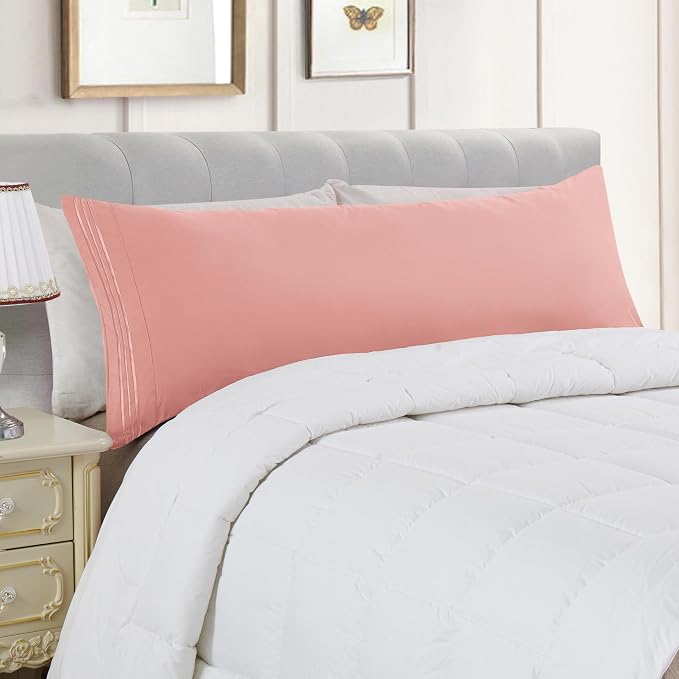Elegant Comfort Luxury Ultra-Soft 1-Piece Body Pillowcase - Image 2