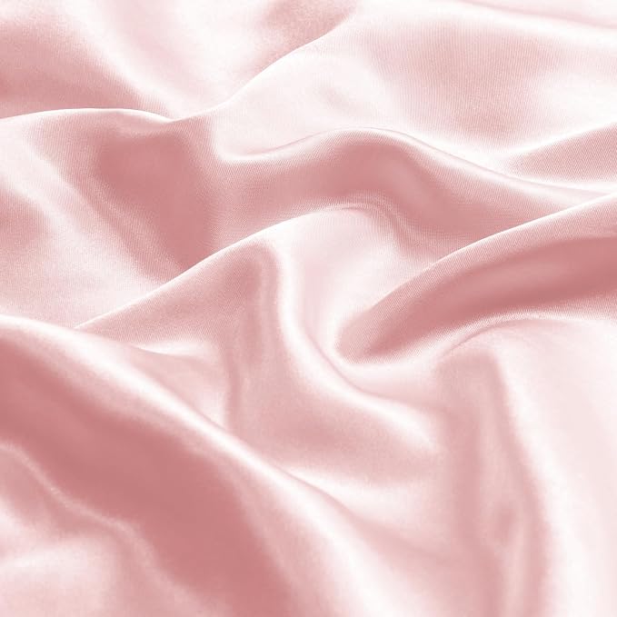 BEDELITE Satin Pillowcase with Zipper 2 Pack, Super Soft and Cooling Similar to - Image 3