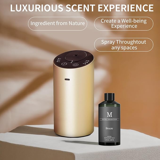 Hotel Collection Diffuser Oil-Breeze, 6.76 Fl Oz, Home Luxury Aroma & Hotel - Image 6