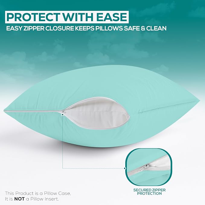 Utopia Bedding Premium 100% Waterproof Pillow Protectors - Image 4