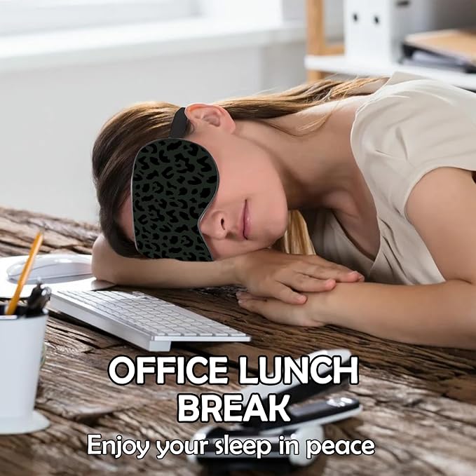 2 PCS Sleep Eye Mask Silk Sleeping Soft - Image 6