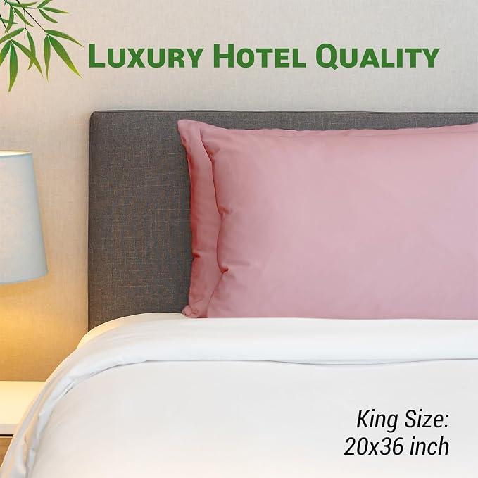 Gogreen Bamboo Rayon Waterproof Pillow Protector, Breathable Pillow Cover - Image 7