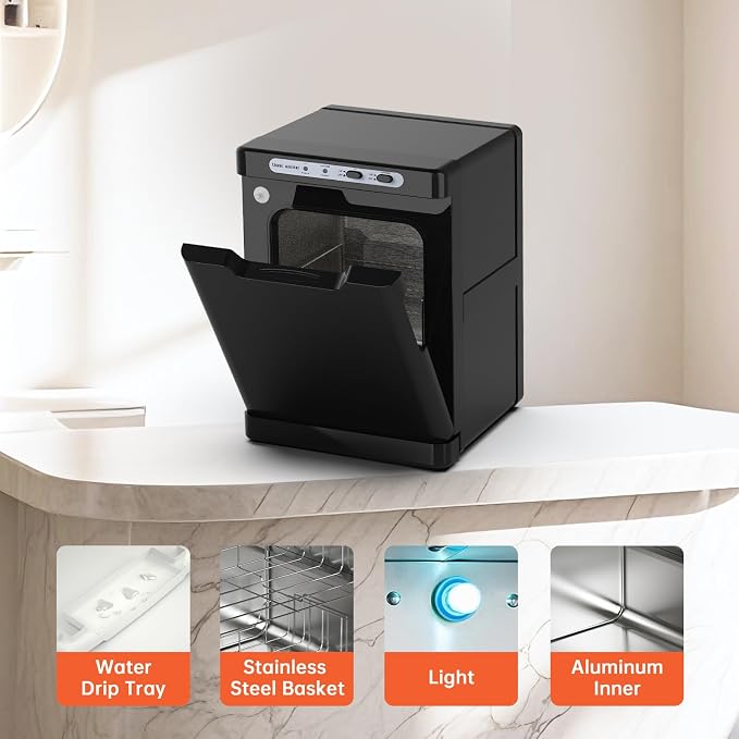 Hot Towel Warmer for Spa, 2-in-1 Thermostatic Towel Heater, 5L Mini Towel Warmer - Image 5