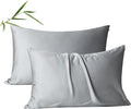 2 Pack Cooling Pillow Cases, Viscose Derived from Bamboo Pillow Protectors by ShunjieHome
