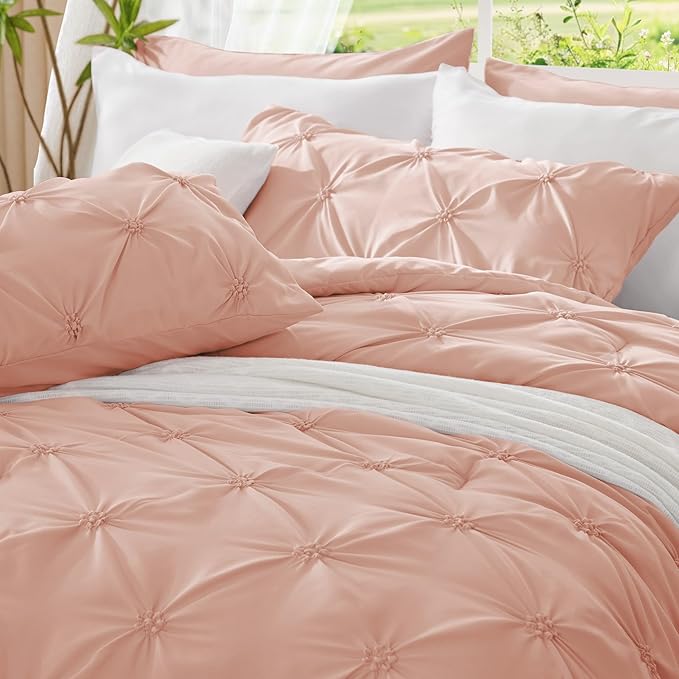 BEDELITE Dusty Pink Comforter Set Full - Image 6