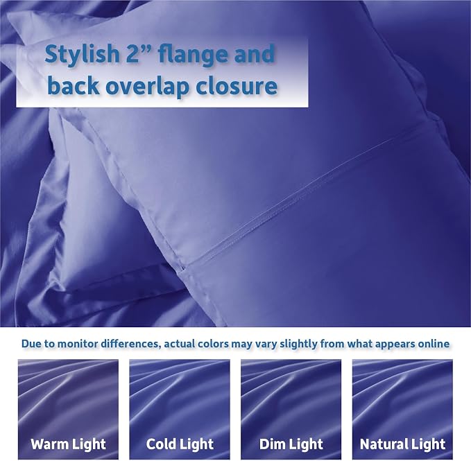 Nestl Royal Blue Duvet Cover Queen Size - Image 8
